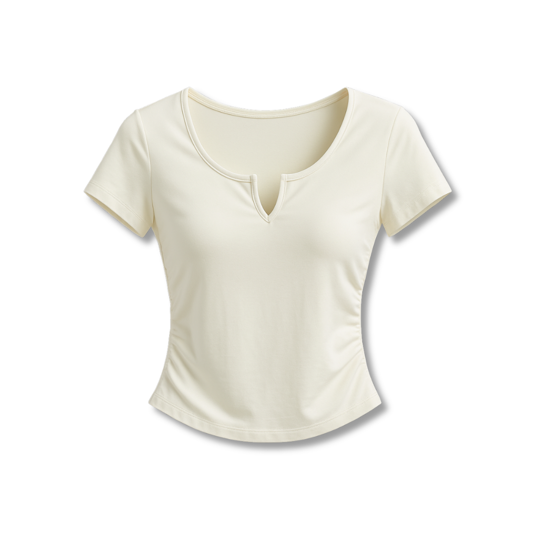 BlushFlex Padded Crop Bra