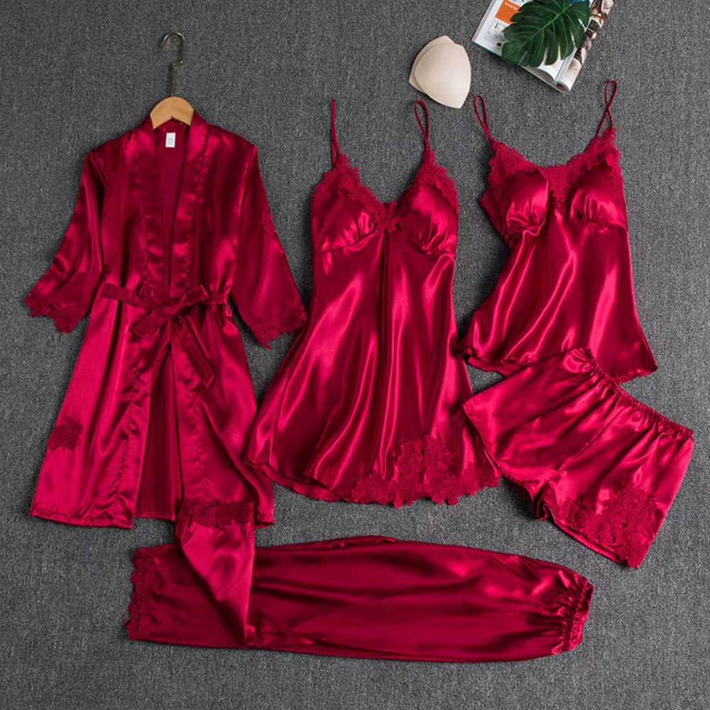 ScarletLuxe Satin Nightwear